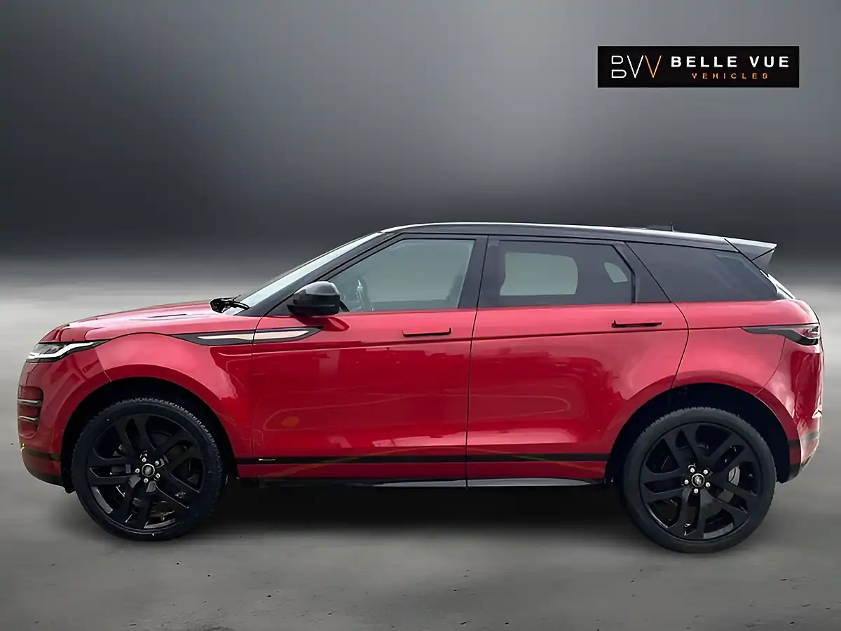 Used 2019 Land Rover Range Rover Evoque R-Dynamic Se Firenze Red - Interior and Exterior details 8