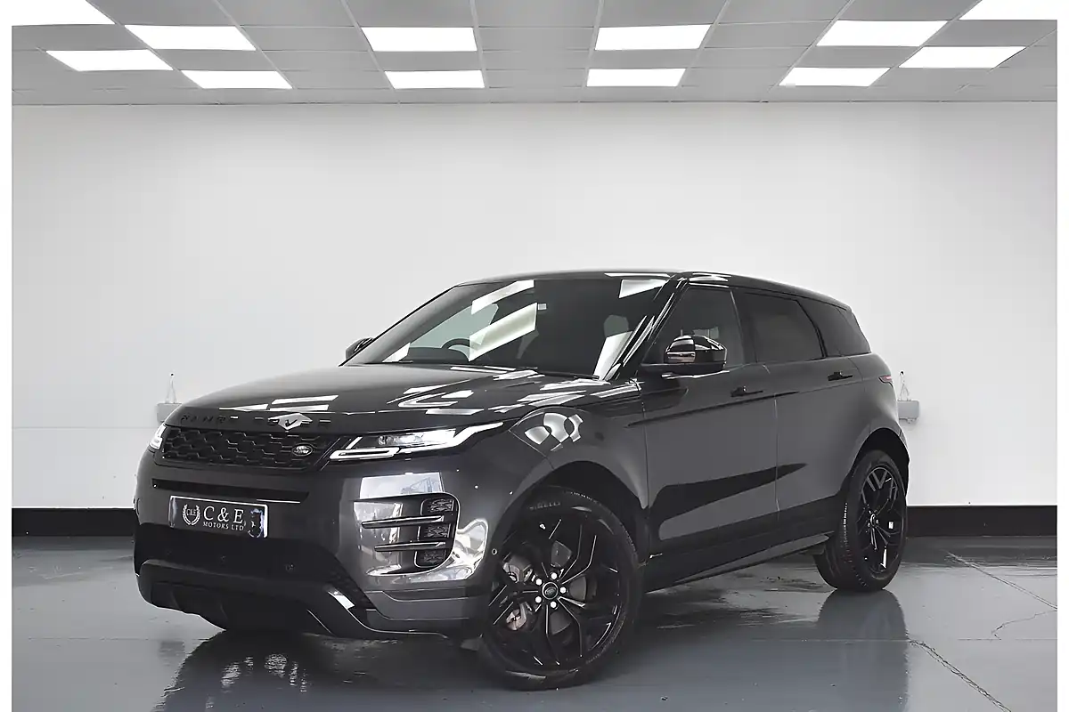 Used 2019 Land Rover Range Rover Evoque R-Dynamic Se Grey - Front View