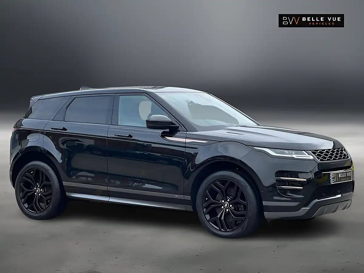 Used 2019 Land Rover Range Rover Evoque R-Dynamic Se Narvik Black - Interior and Exterior details 2