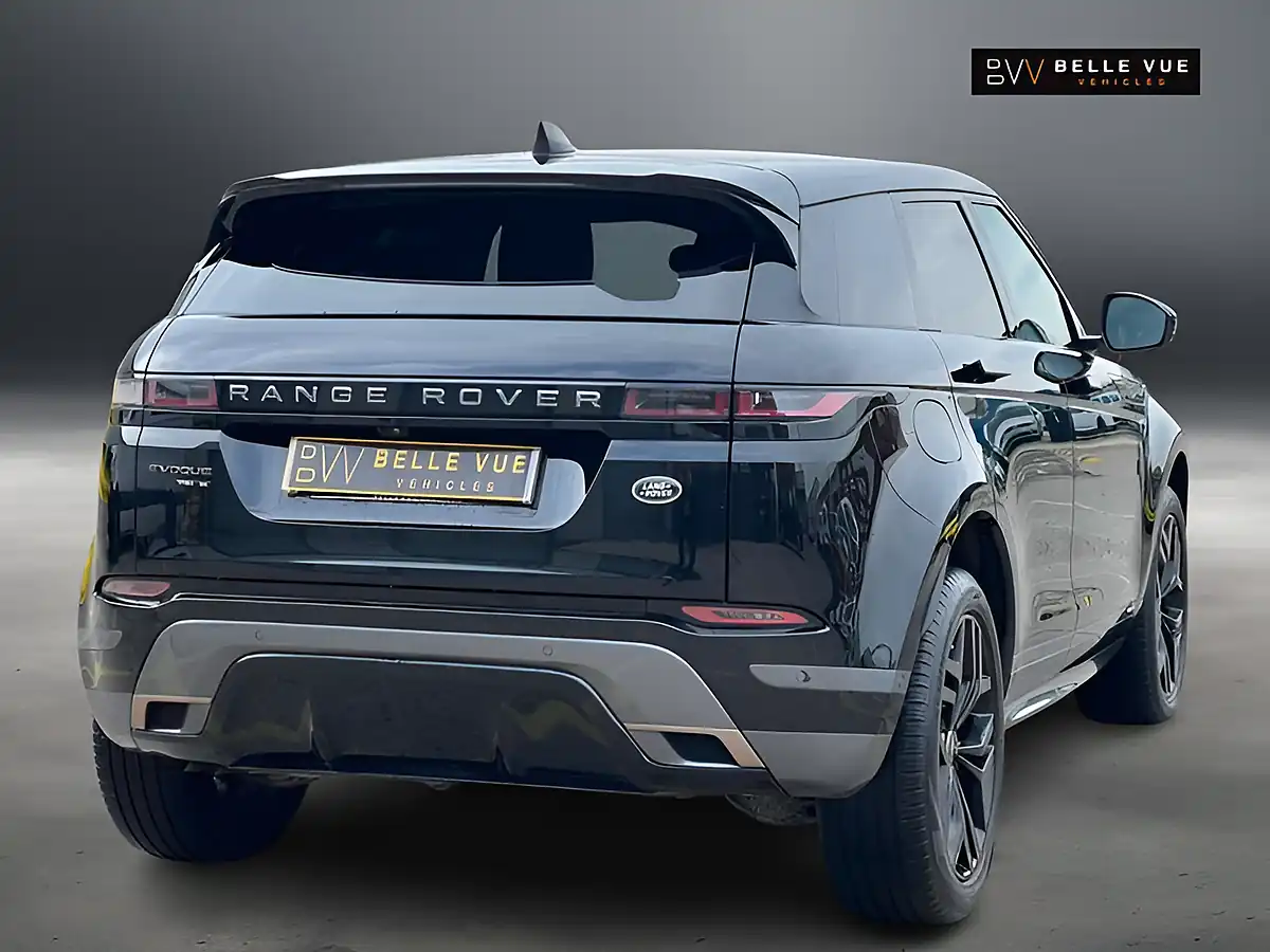 Used 2019 Land Rover Range Rover Evoque R-Dynamic Se Narvik Black - Interior and Exterior details 4