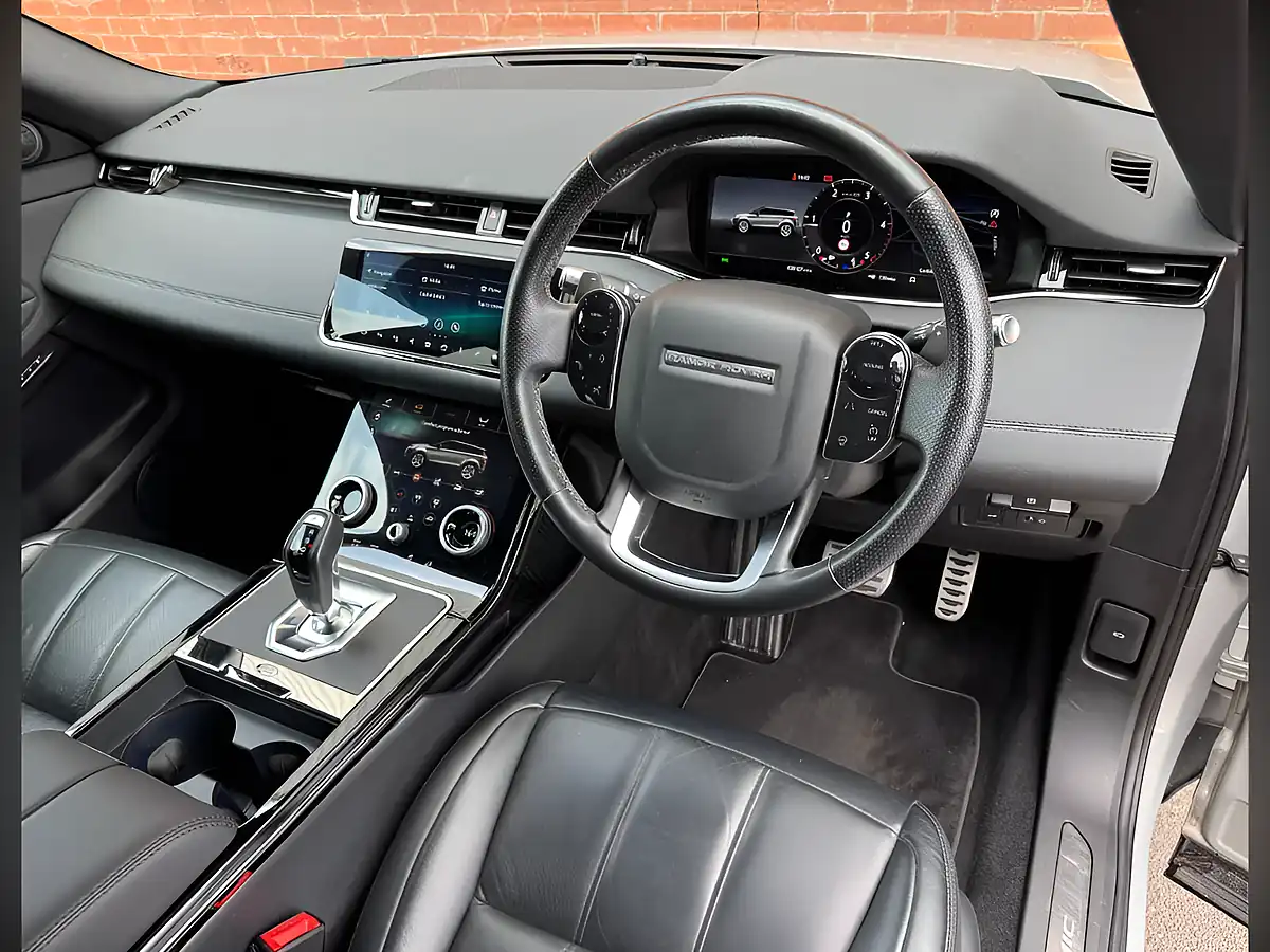 Used 2019 Land Rover Range Rover Evoque R-Dynamic Se Silver - Interior and Exterior details 6