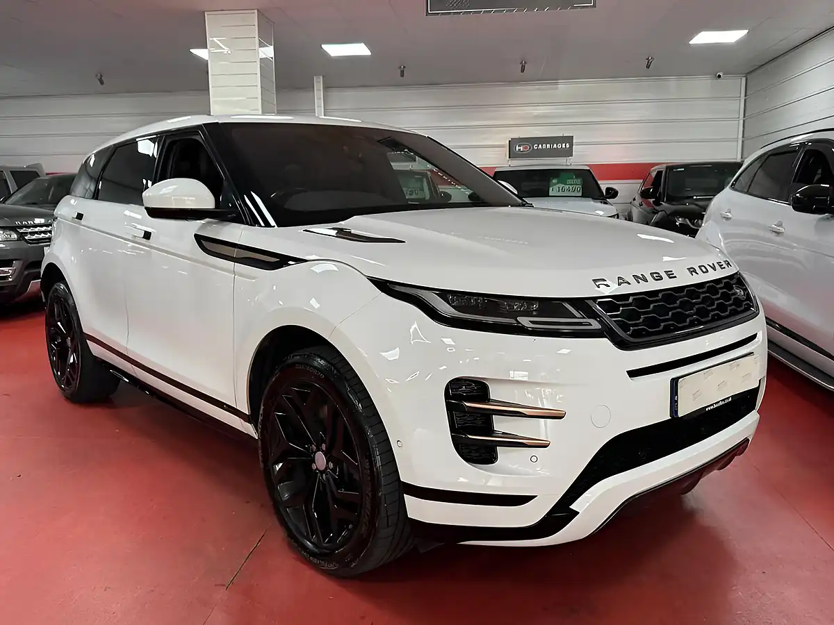 Used 2019 Land Rover Range Rover Evoque R-Dynamic Se White - Interior and Exterior details 2