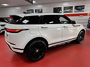 Used 2019 Land Rover Range Rover Evoque R-Dynamic Se White - Interior and Exterior details 3