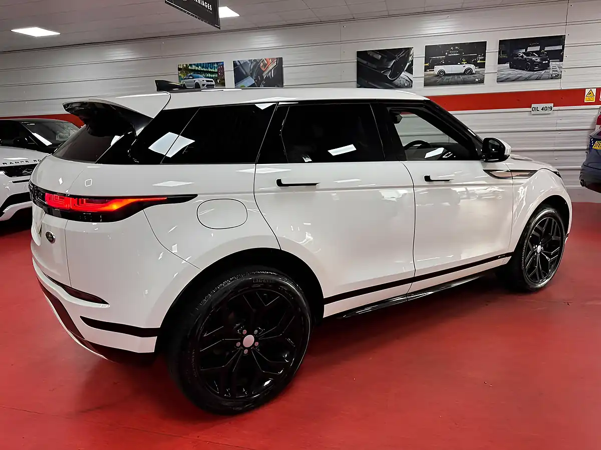 Used 2019 Land Rover Range Rover Evoque R-Dynamic Se White - Interior and Exterior details 3