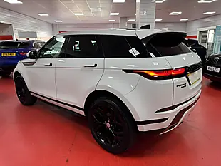Used 2019 Land Rover Range Rover Evoque R-Dynamic Se White - Interior and Exterior details 5
