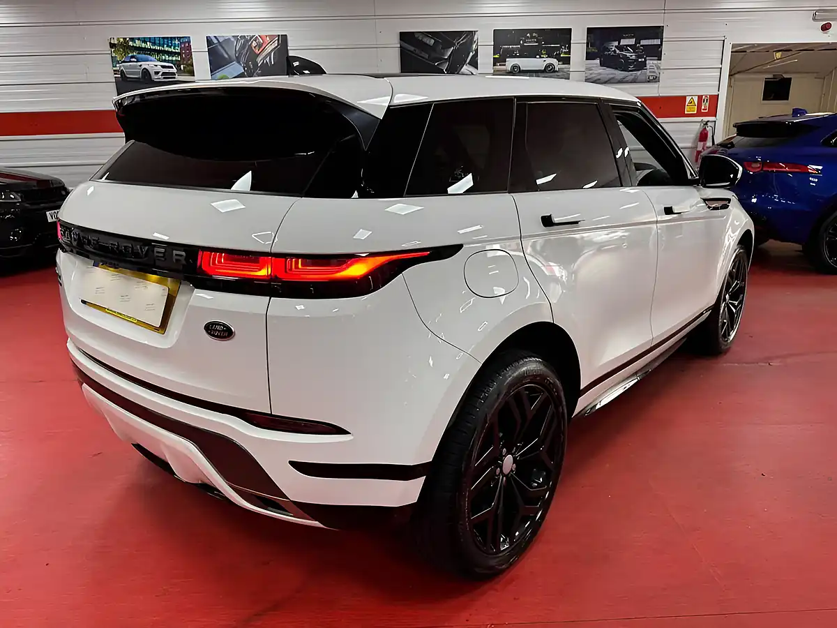Used 2019 Land Rover Range Rover Evoque R-Dynamic Se White - Interior and Exterior details 9