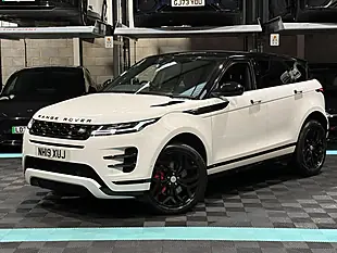 Used 2019 Land Rover Range Rover Evoque R-Dynamic Se White - Interior and Exterior details 5