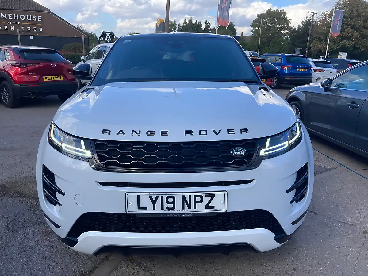 Used 2019 Land Rover Range Rover Evoque R-Dynamic Se White - Interior and Exterior details 2