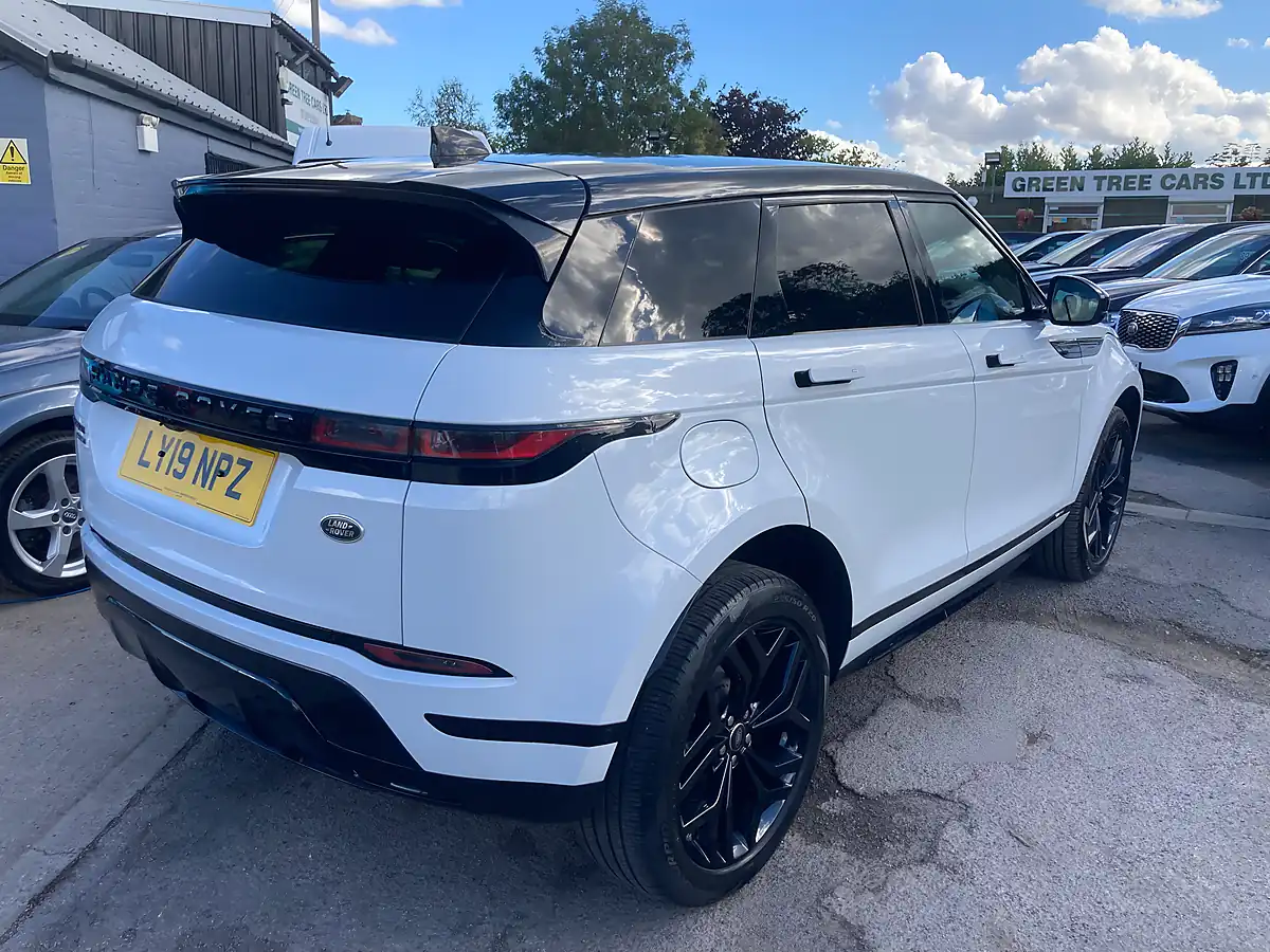 Used 2019 Land Rover Range Rover Evoque R-Dynamic Se White - Interior and Exterior details 6