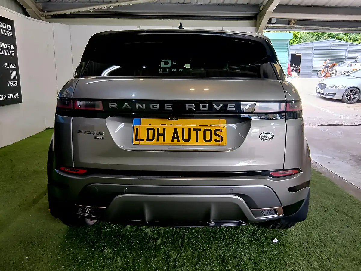 Used 2019 Land Rover Range Rover Evoque R-Dynamic Silver - Interior and Exterior details 4