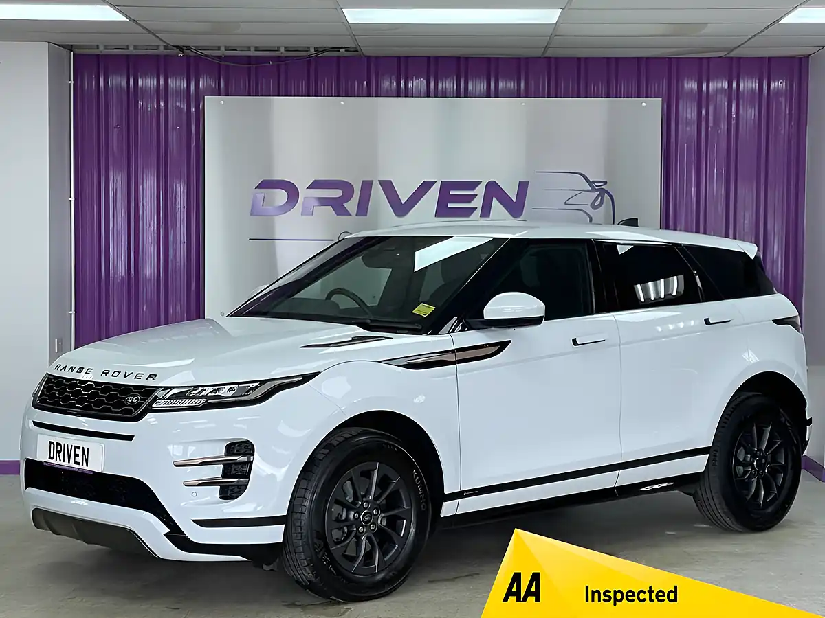 Used 2019 Land Rover Range Rover Evoque R-Dynamic White - Front View