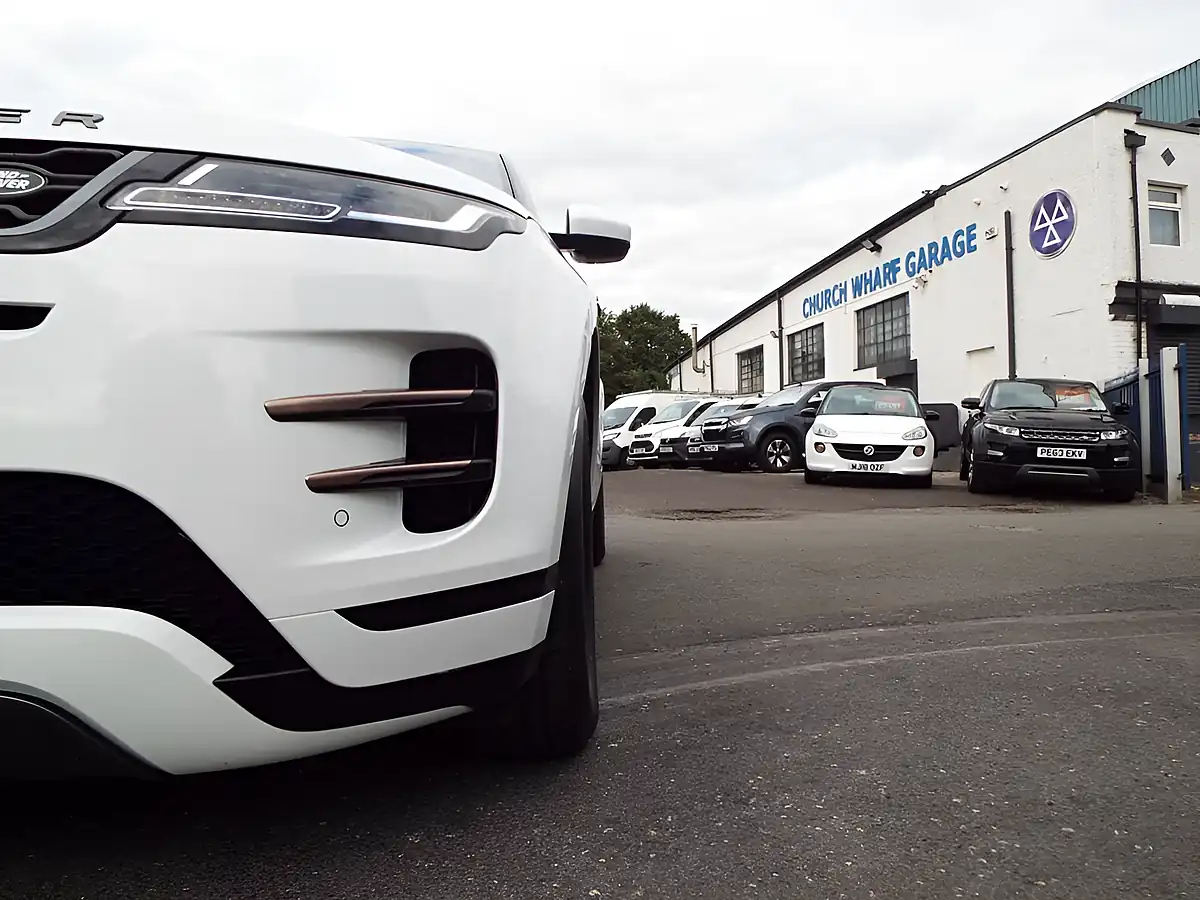 Used 2019 Land Rover Range Rover Evoque R-Dynamic White - Interior and Exterior details 14