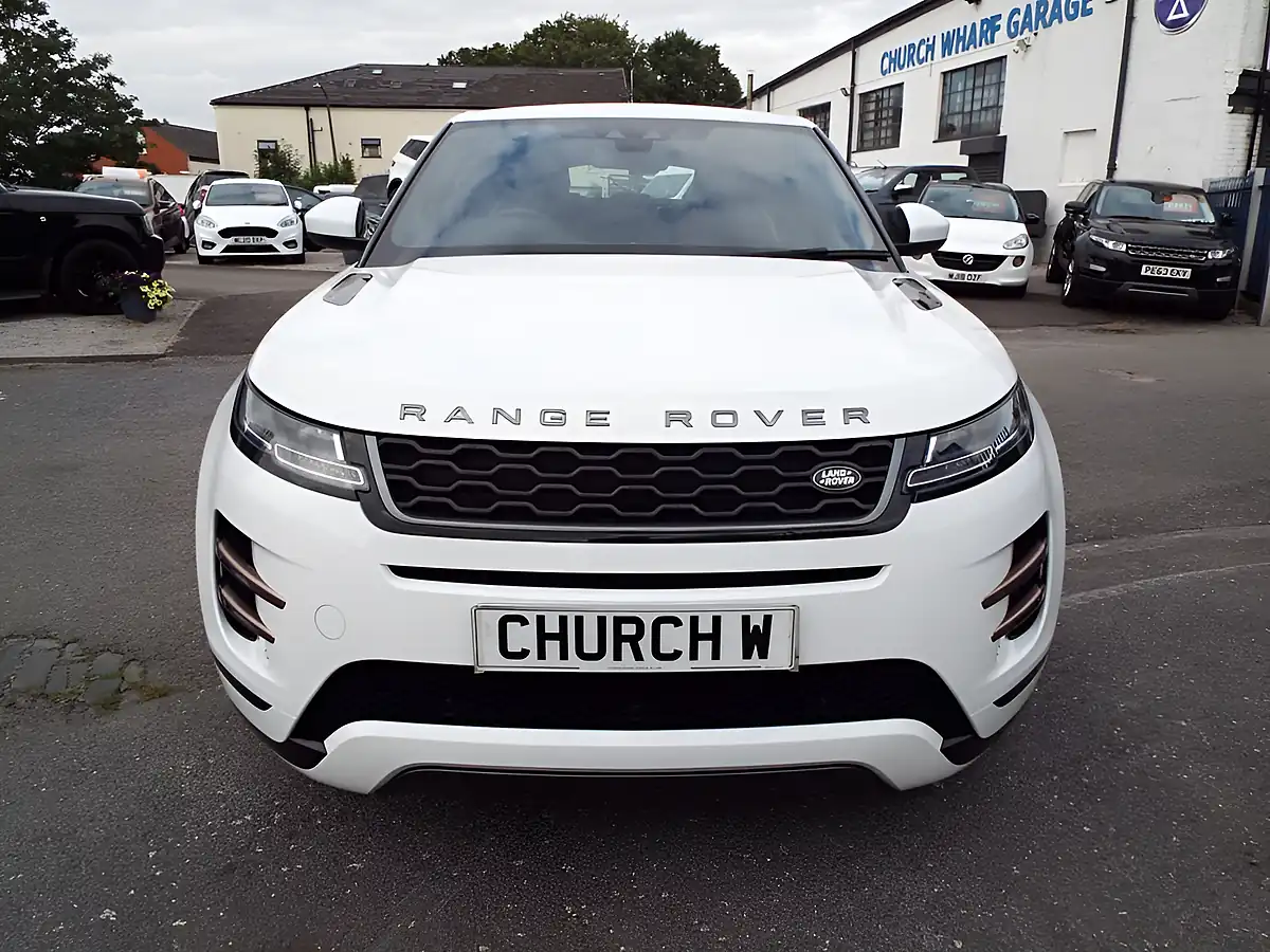 Used 2019 Land Rover Range Rover Evoque R-Dynamic White - Interior and Exterior details 2