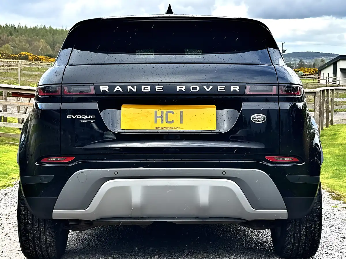 Used 2019 Land Rover Range Rover Evoque S Black - Interior and Exterior details 4