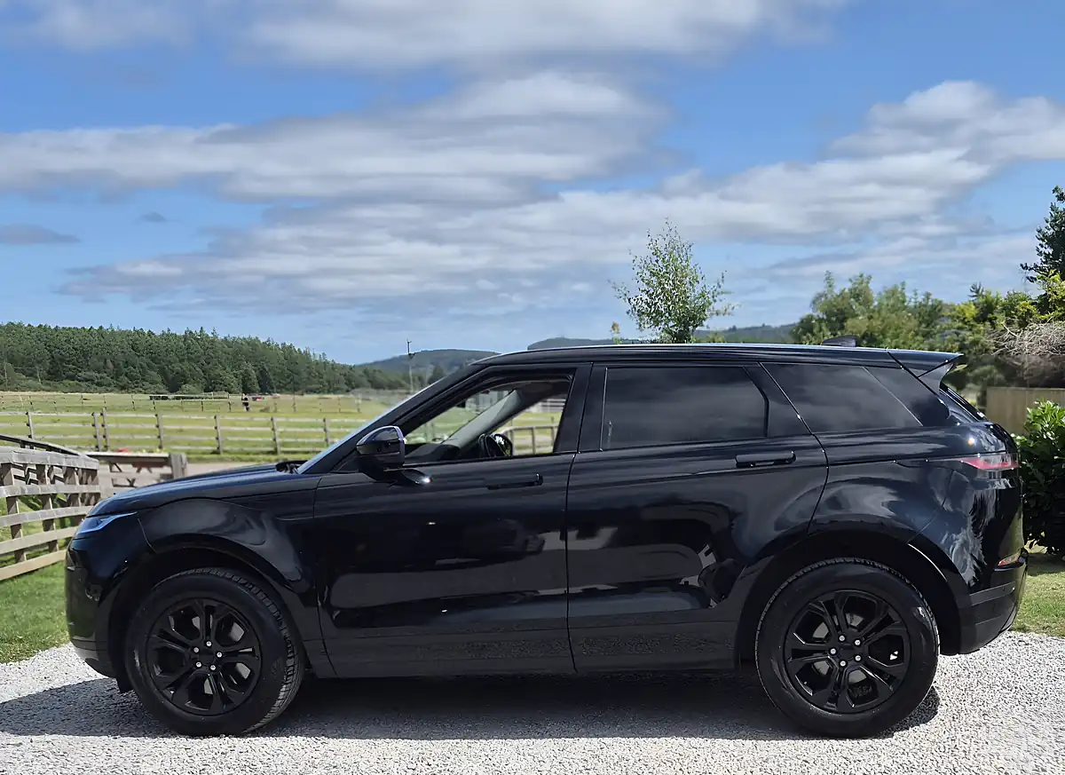 Used 2019 Land Rover Range Rover Evoque S Black - Interior and Exterior details 4