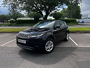 Used 2019 Land Rover Range Rover Evoque S Black - Interior and Exterior details 12