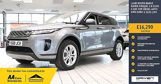 2019 Land Rover Range Rover Evoque S D180