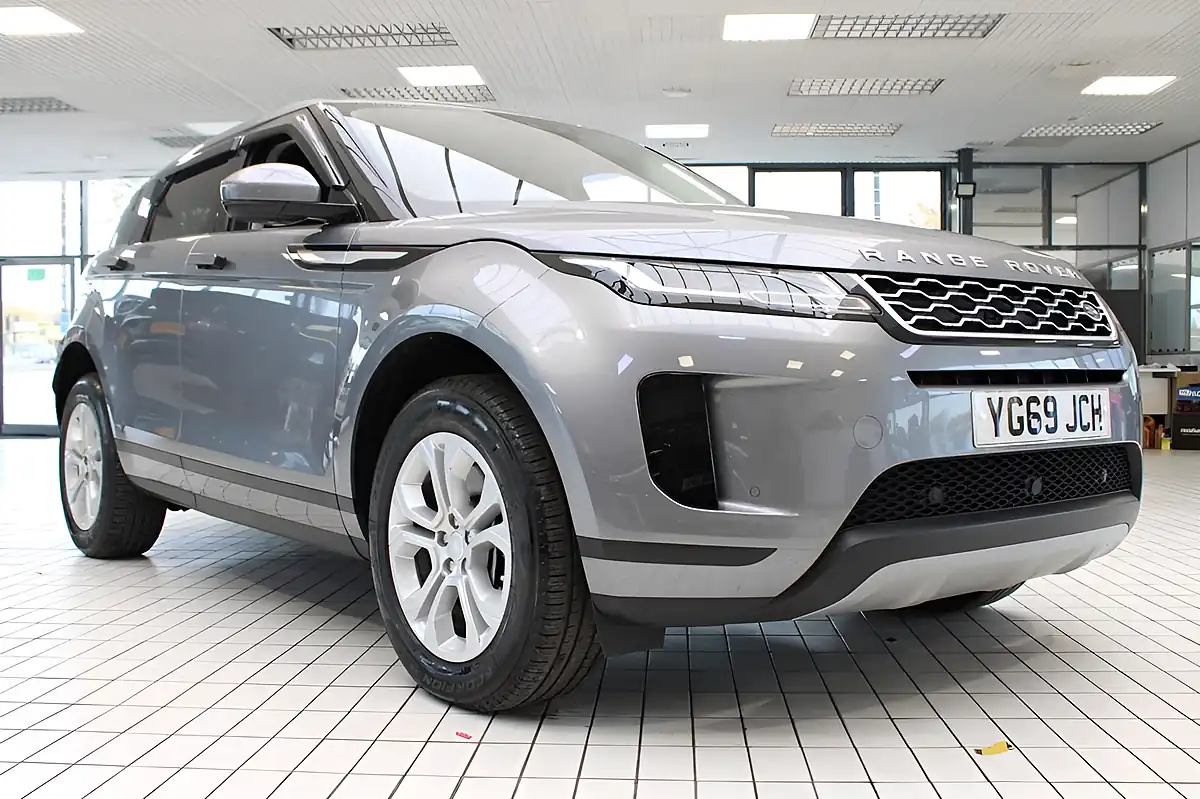 Used 2019 Land Rover Range Rover Evoque S Grey - Interior and Exterior details 9