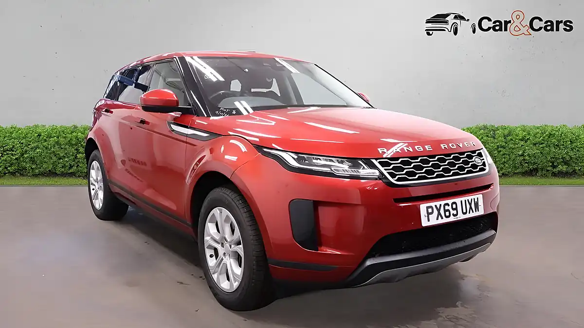 Used 2019 Land Rover Range Rover Evoque S Red - Front View