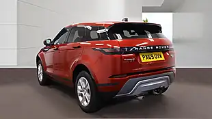 Used 2019 Land Rover Range Rover Evoque S Red - Interior and Exterior details 12