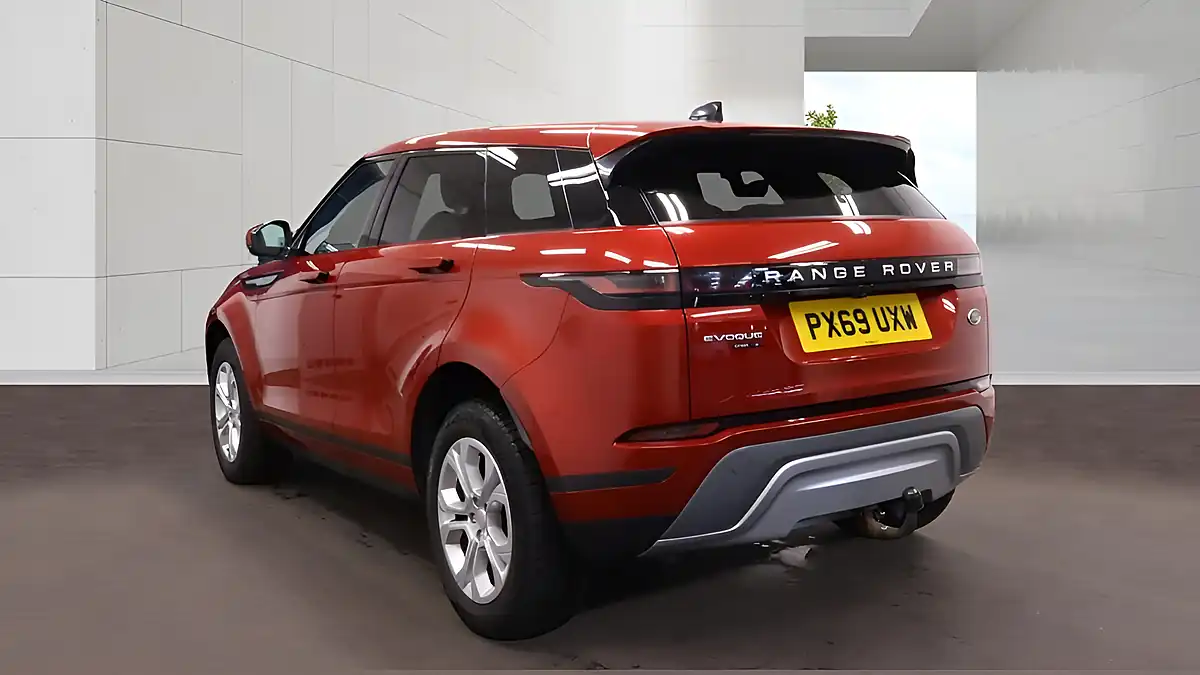 Used 2019 Land Rover Range Rover Evoque S Red - Interior and Exterior details 12
