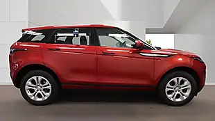 Used 2019 Land Rover Range Rover Evoque S Red - Interior and Exterior details 13