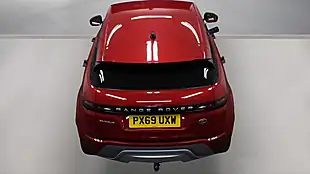 Used 2019 Land Rover Range Rover Evoque S Red - Interior and Exterior details 16
