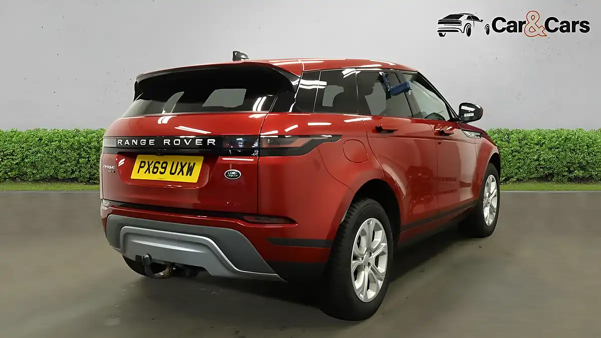 Used 2019 Land Rover Range Rover Evoque S Red - Interior and Exterior details 4