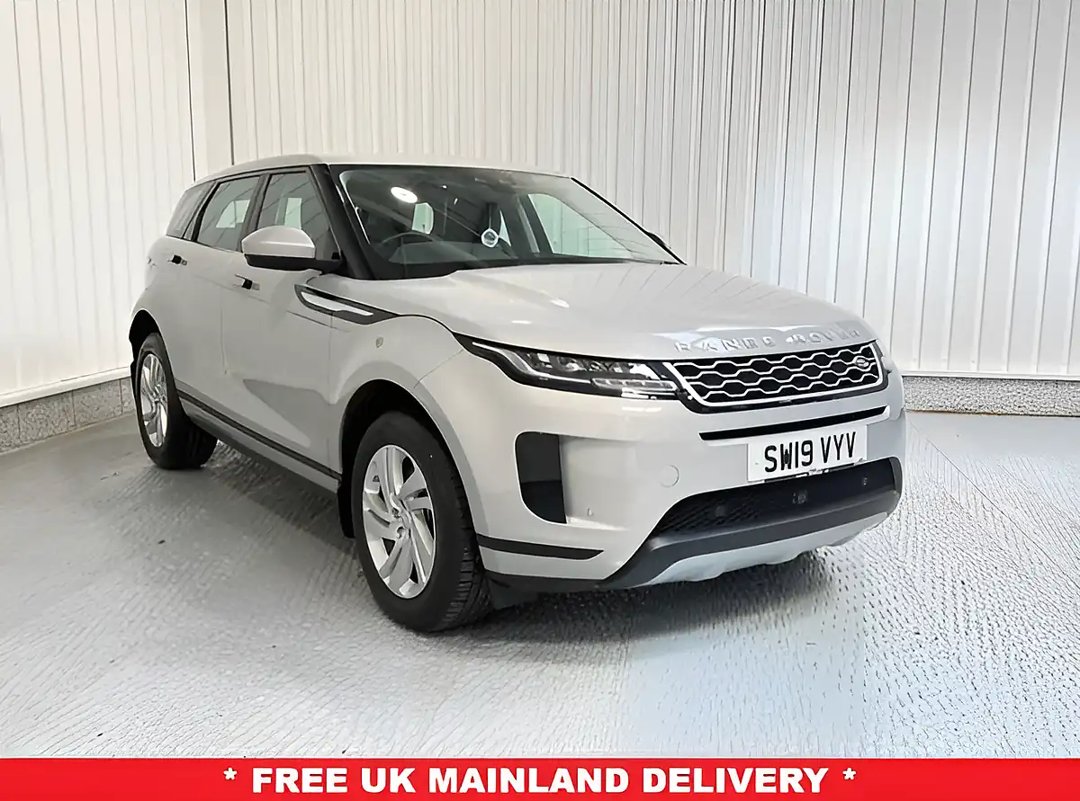 Used 2019 Land Rover Range Rover Evoque S Seoul Pearl Silver - Front View