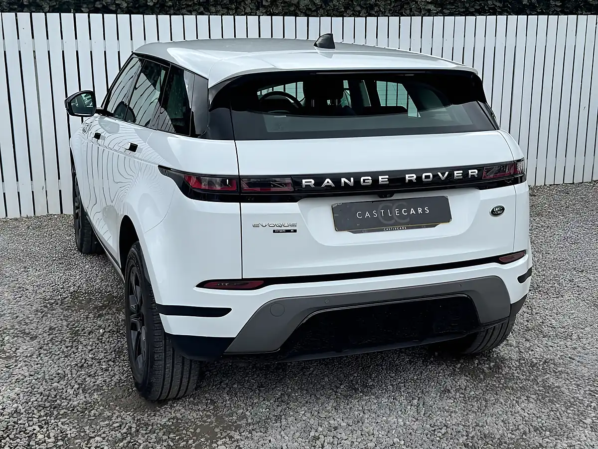 Used 2019 Land Rover Range Rover Evoque S White - Interior and Exterior details 4