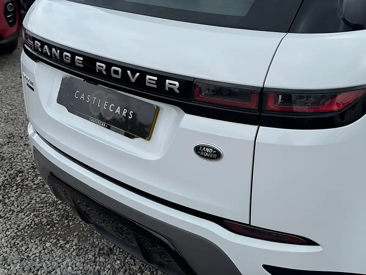 Used 2019 Land Rover Range Rover Evoque S White - Interior and Exterior details 8
