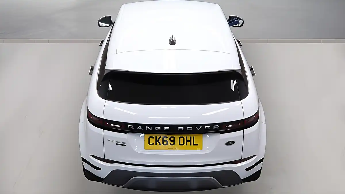 Used 2019 Land Rover Range Rover Evoque S White - Interior and Exterior details 11