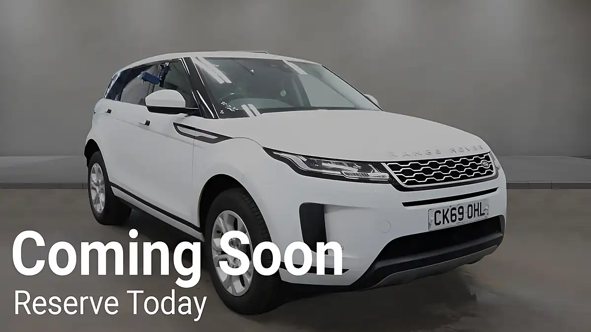 Used 2019 Land Rover Range Rover Evoque S White - Interior and Exterior details 12