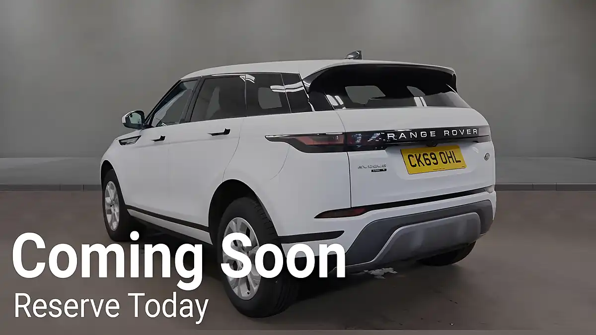 Used 2019 Land Rover Range Rover Evoque S White - Interior and Exterior details 14