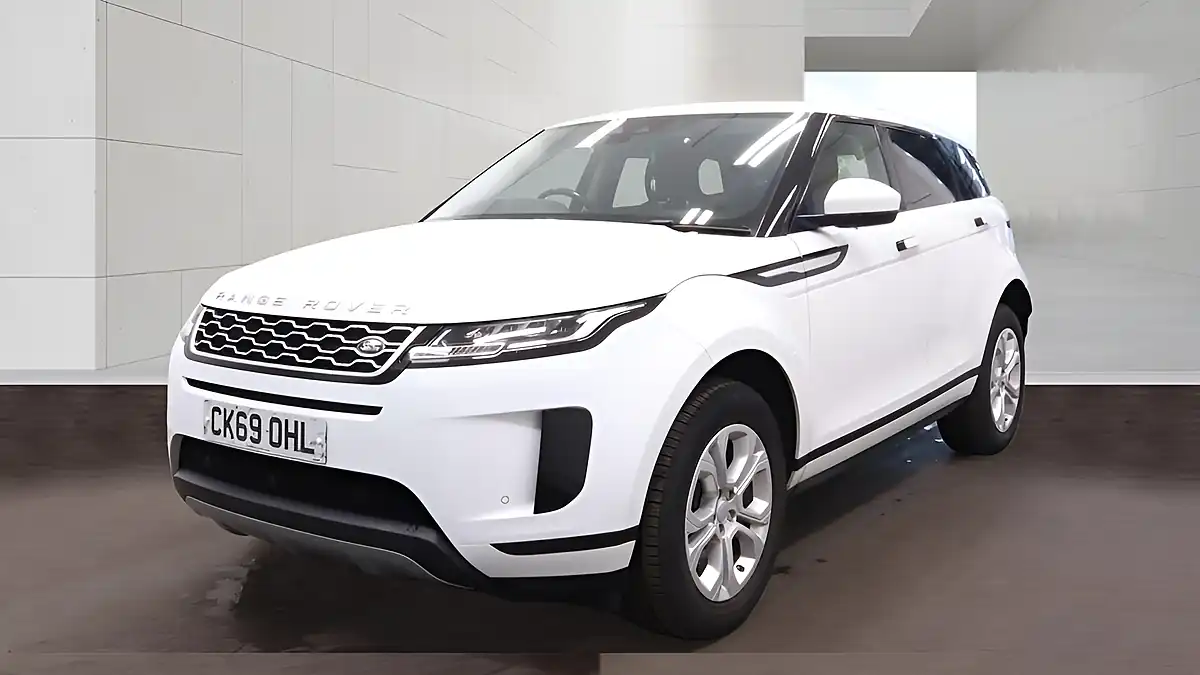 Used 2019 Land Rover Range Rover Evoque S White - Interior and Exterior details 2