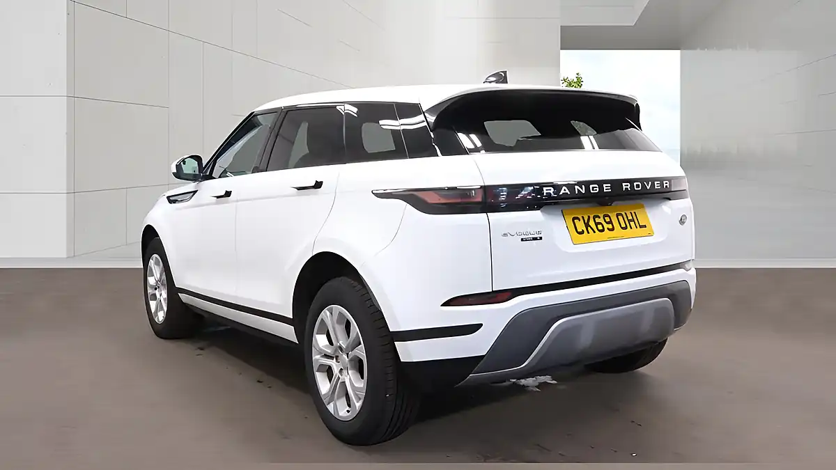 Used 2019 Land Rover Range Rover Evoque S White - Interior and Exterior details 3