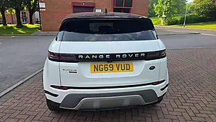 Used 2019 Land Rover Range Rover Evoque S White - Interior and Exterior details 10