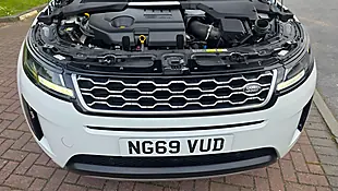 Used 2019 Land Rover Range Rover Evoque S White - Interior and Exterior details 20