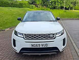 Used 2019 Land Rover Range Rover Evoque S White - Interior and Exterior details 3