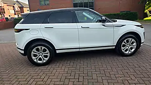 Used 2019 Land Rover Range Rover Evoque S White - Interior and Exterior details 9