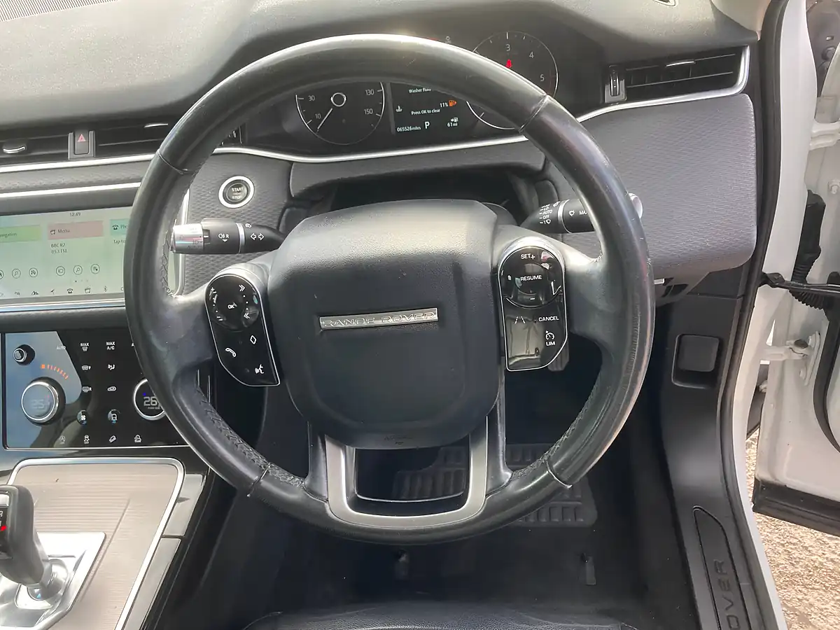 Used 2019 Land Rover Range Rover Evoque S White - Interior and Exterior details 15