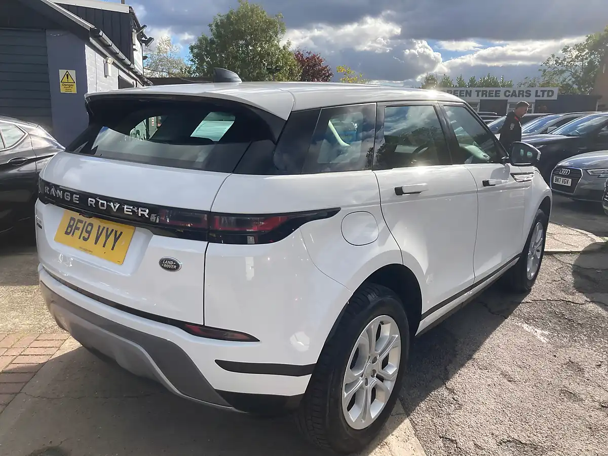Used 2019 Land Rover Range Rover Evoque S White - Interior and Exterior details 6