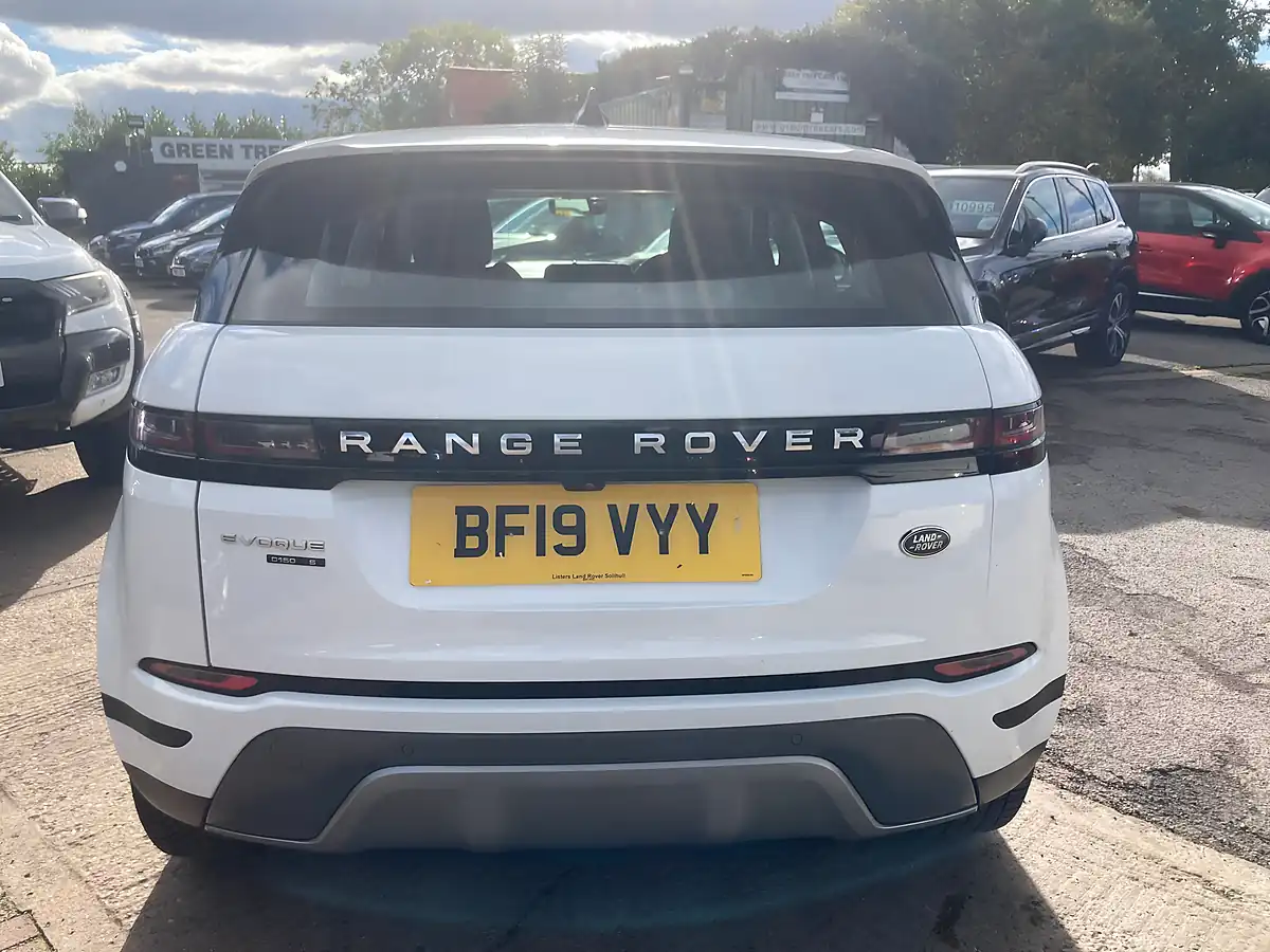 Used 2019 Land Rover Range Rover Evoque S White - Interior and Exterior details 7