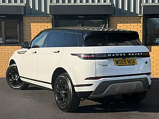 Used 2019 Land Rover Range Rover Evoque S White - Interior and Exterior details 11