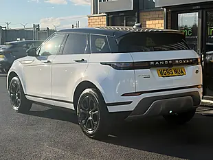 Used 2019 Land Rover Range Rover Evoque S White - Interior and Exterior details 13