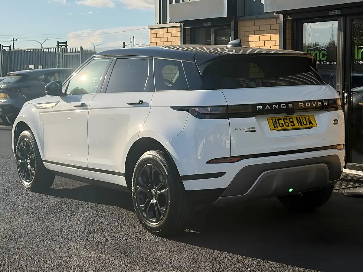 Used 2019 Land Rover Range Rover Evoque S White - Interior and Exterior details 13