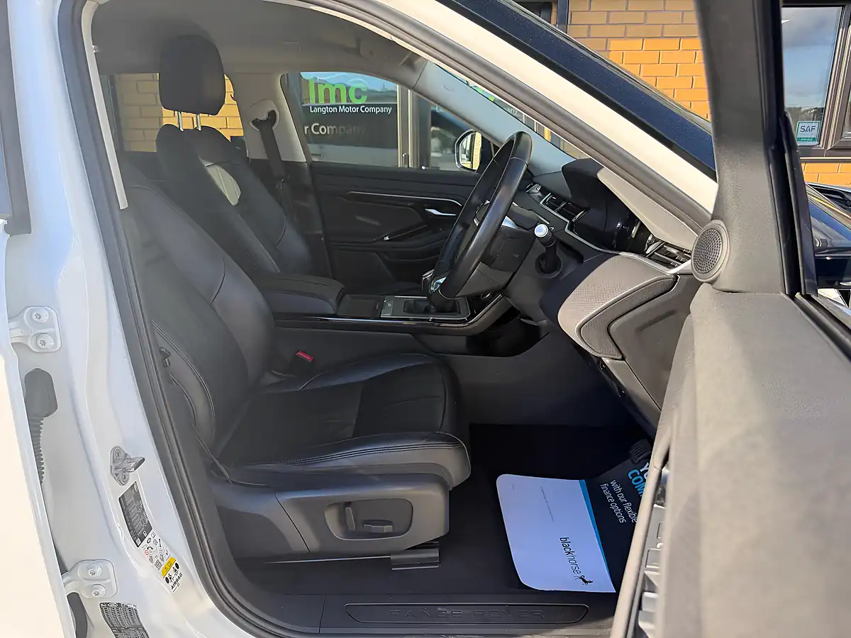 Used 2019 Land Rover Range Rover Evoque S White - Interior and Exterior details 14