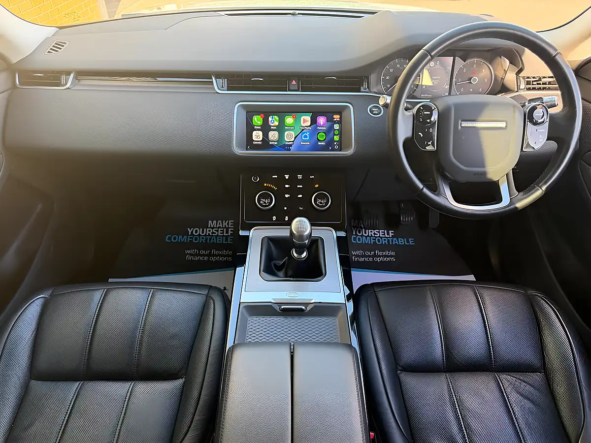 Used 2019 Land Rover Range Rover Evoque S White - Interior and Exterior details 3