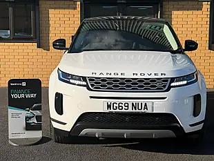 Used 2019 Land Rover Range Rover Evoque S White - Interior and Exterior details 6
