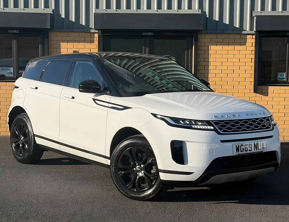 Used 2019 Land Rover Range Rover Evoque S White - Interior and Exterior details 8